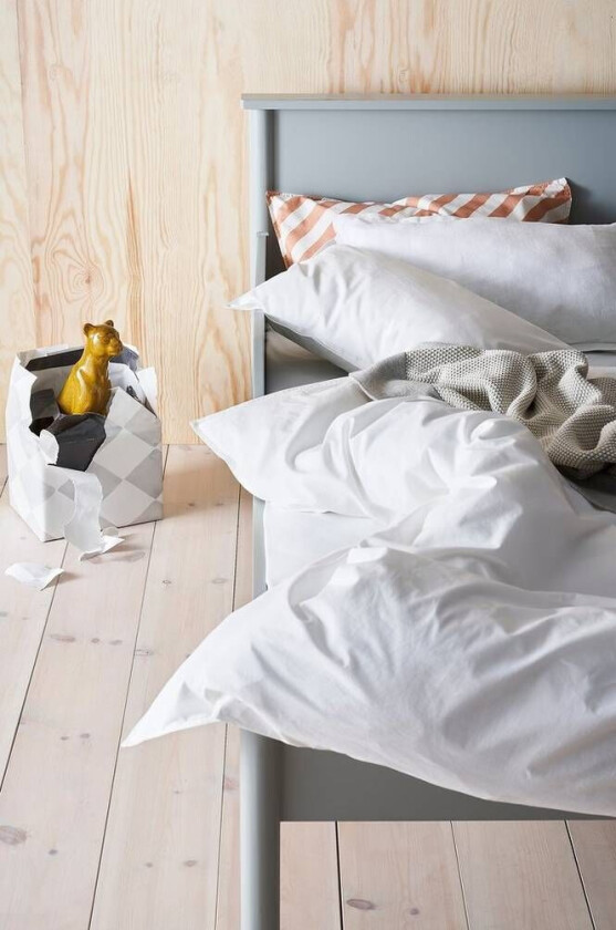 MINI sengesett sprinkelseng - økologisk Hvit