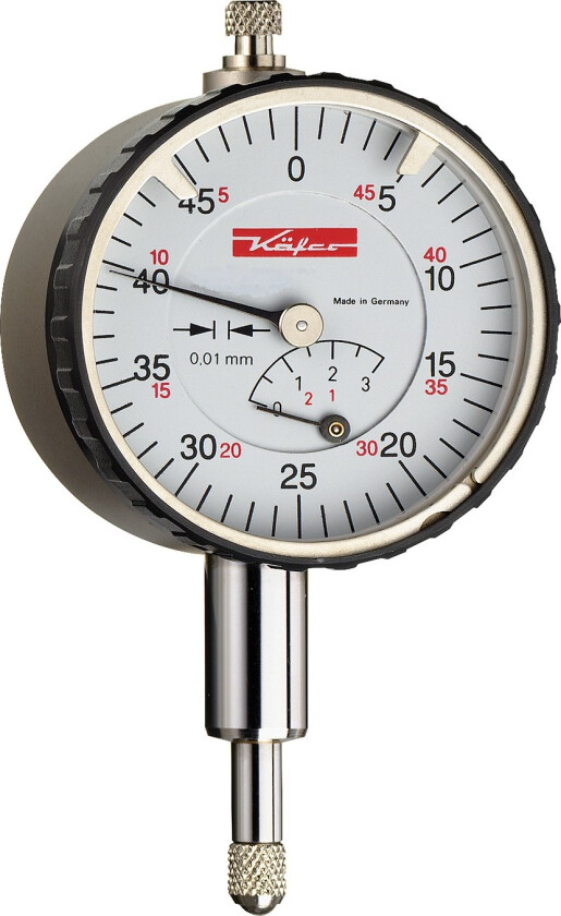 Mini-indikatorklokke støts.