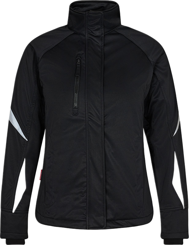 Dame Softshelljakke – Vannavstøtende, Komfortabel (1452-328-20-M, Svart, 1 Stykk, størrelse-M)