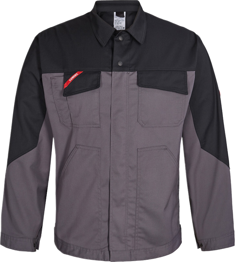 Enterprise Stretch Jakke – Optimal Komfort (1680-217-2520-XS, Grå/svart, 1 Stykk, størrelse-XS)