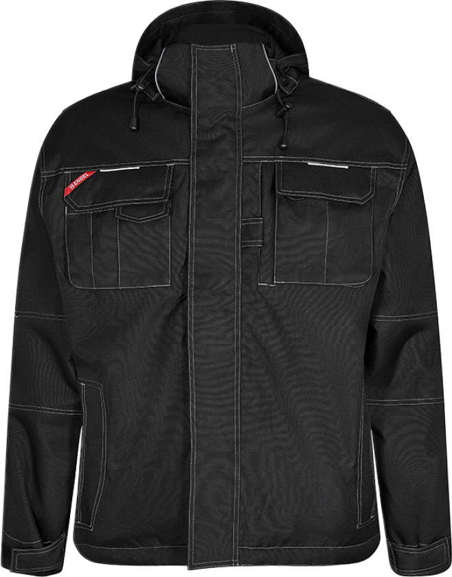 Combat Vinterjakke – Høy Slitestyrke, Komfortabel (1232-107-20-4XL, Svart, 1 Stykk, størrelse-4XL)