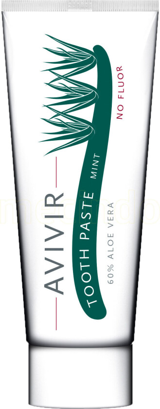 Avivir Aloe Vera Tannkrem Uten Fluor - 75 ml