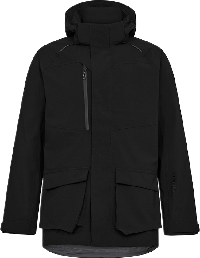 X-treme Skalljakke – Vind- og vanntett (1373-611-20-5XL, Svart, 1 Stykk, størrelse-5XL)