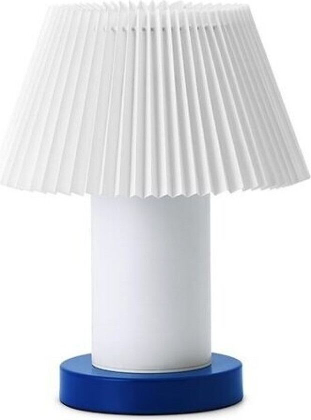 Cellu bordlampe 35 cm Lysblå