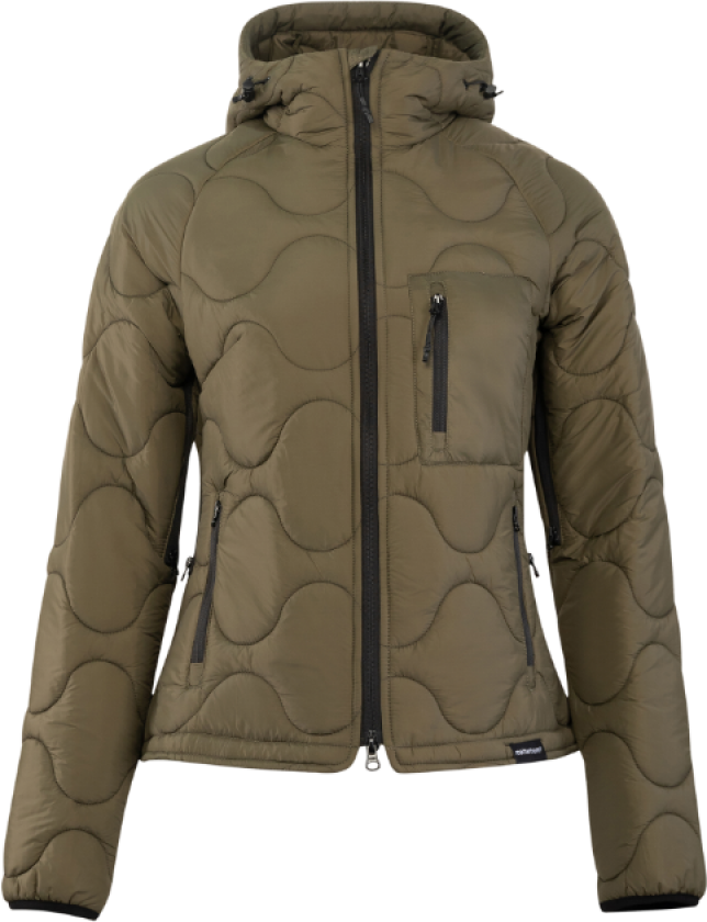 Honnold Puffer Jacket – Lett, Vannavstøtende(1001869, Oliven, Dame, 1 stykke, størrelse-S)