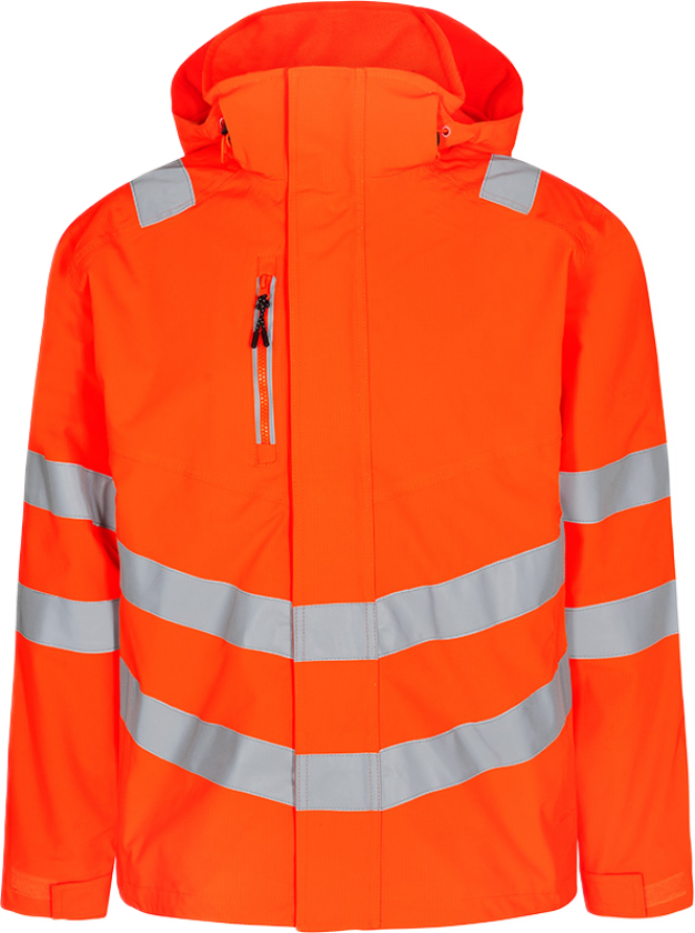 Skalljakke – Vann- og vindtett, pustende (1146-930-10-5XL, HV oransje, 1 Stykk, størrelse-5XL)