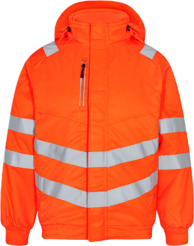 Safety Pilotjakke – Vannavvisende, Høy Synlighet (1247-935-10-2XL, HV oransje, 1 Stykk, størrelse-2XL)