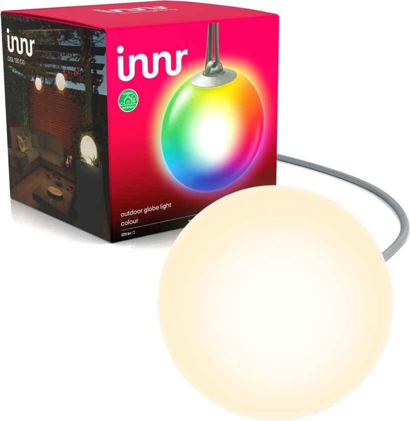 Innr - Smart Outdoor Globe Light - Single Globe - Zigbee