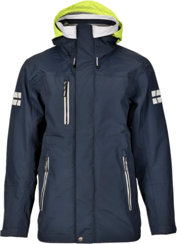 Seilerjakke – Vanntett, vindtett (706505M, Marine, 1 Stykk, størrelse-M)