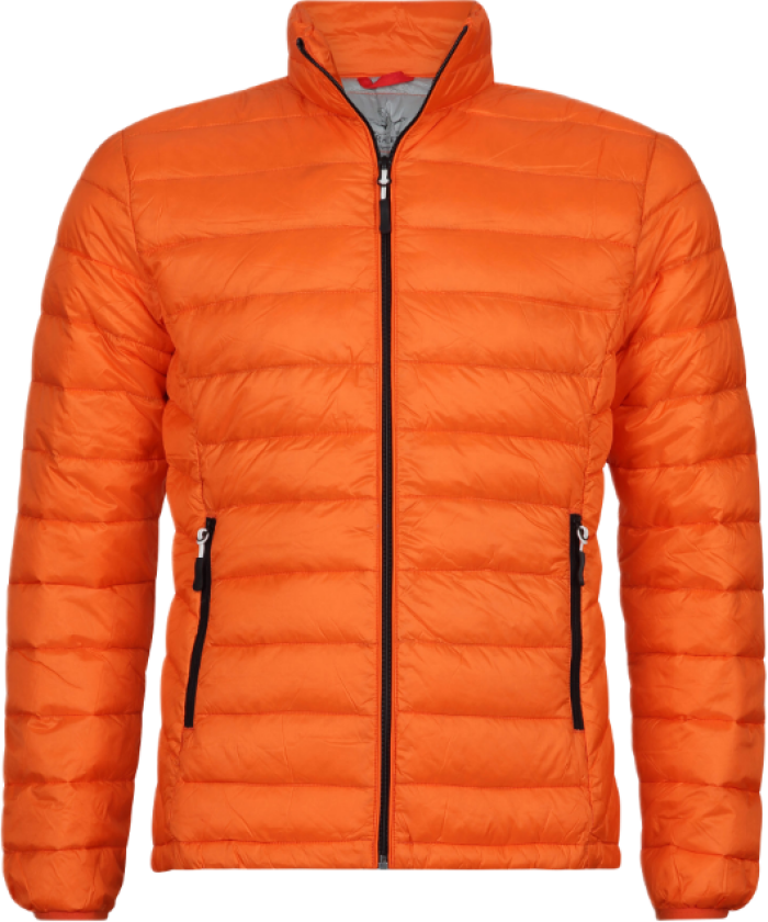 Superlight Down Jacket – Ultralett, Allsidig (707717L, oransje, 1 Stykk, størrelse-L)