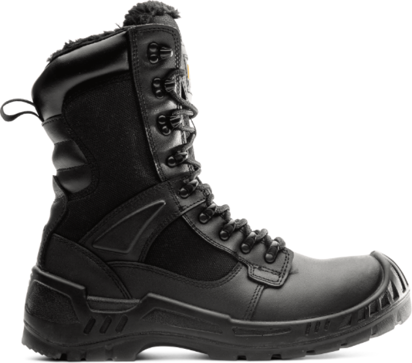 Hudson Bay Safety Boot – Høy sikkerhet, komfort(1000055, Svart, Unisex, 1 Par, størrelse-45)