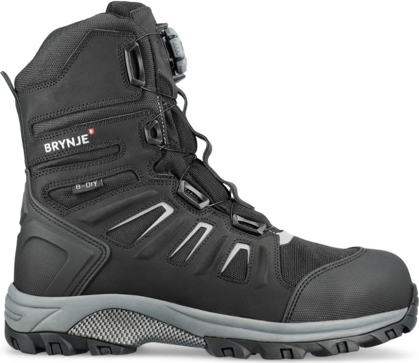 Vernestøvel – Varm, slitesterk, vanntett (101601-10-37, Svart, 1 Par, størrelse-37)