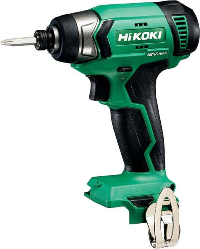 Hikoki 12v peak slag-/skrutrekker/drill wh12da uten batteri & lader