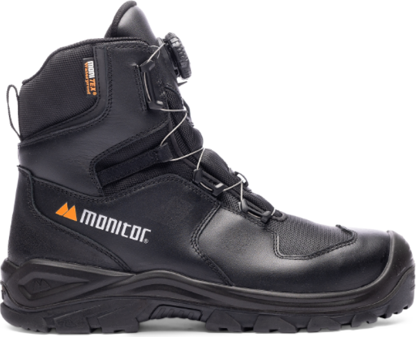 Radiator 2 Safety Boot – Robust Vinterstøvel(1001813, Svart, Unisex, 1 Par, størrelse-48)