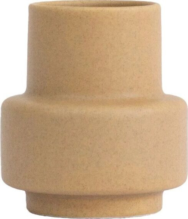 Ro Collection Hurricane vase S Ø9 Soft Ochre