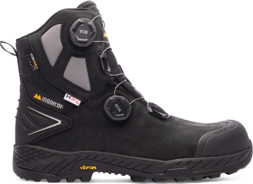 Arctic Mid Safety Boot – Vannavstøtende, ESD-godkjent(1001758, Svart, Unisex, 1 Par, størrelse-47)