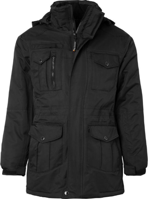 6020 Parka – Vindtett og vanntett(1001499, Svart, Dame, 1 stk vinterjakker, størrelse-XXL)