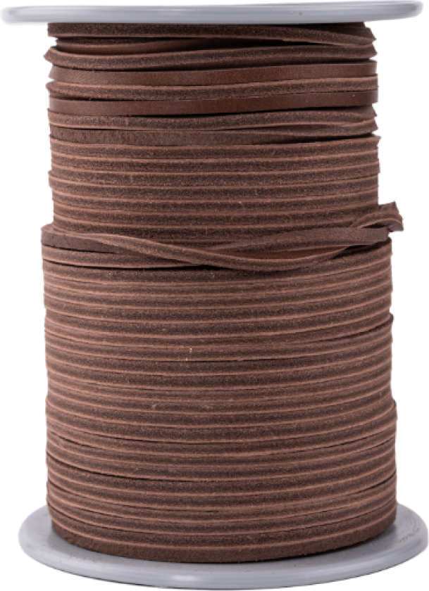 Bastad Leatherlace – Holdbare Skolisser(1000513, brun, 0, 1 stk On Roll skolisser, størrelse-50 m)