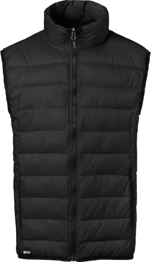 Ames Vest – Lettvekts, Allsidig(1000361, Svart, Herre, 1 stk polstret vest, størrelse-5XL)