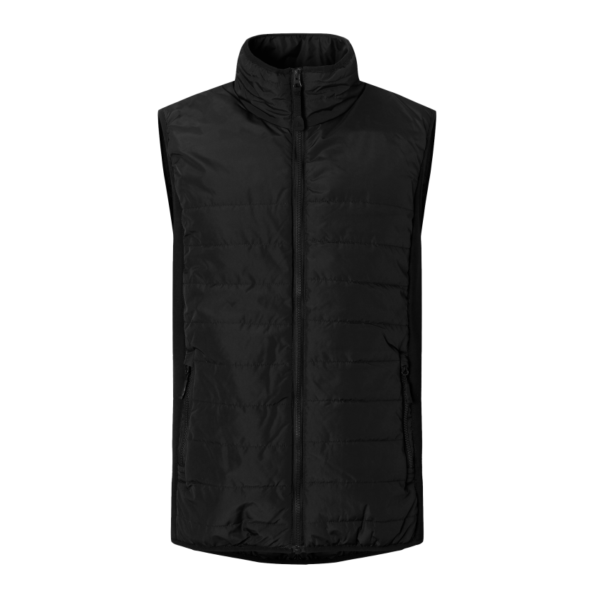 Fowler Vest – Lett, Komfortabel(1000761, Svart, Unisex, 1 stk polstret vest, størrelse-5XL)