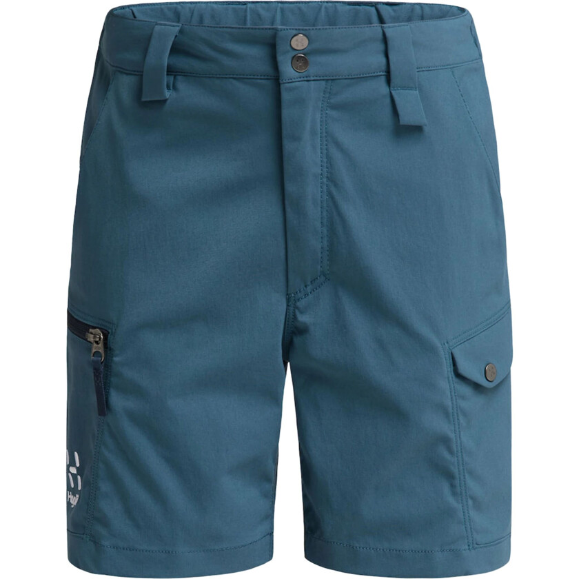 Mid Fjell Shorts, turshorts junior Dark Ocean