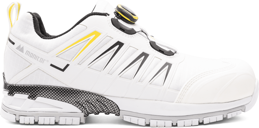 MIG Sikkerhetssko – Sporty Design, Høy Komfort(1000077, Hvit, Unisex, 1 Par, størrelse-40)