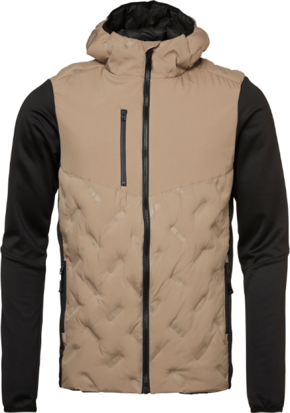 Hybrid Jakke – Lett, Vann- og Vindavstøtende(1001606, Beige, Herre, 1 stykke, størrelse-XXL)