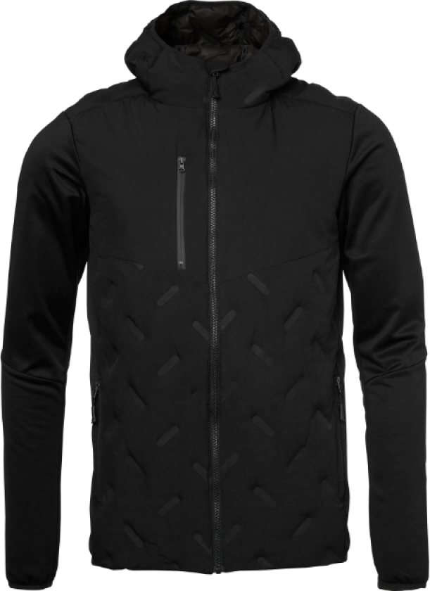 Hybrid Jakke – Lett, Vann- og Vindavstøtende(1001606, Svart, Herre, 1 stykke, størrelse-XXL)