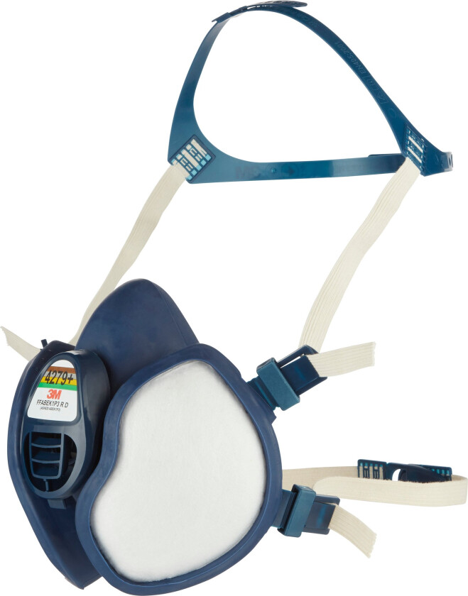 3m™ vedlikeholdsfri halvmaske til gjenbrukbar støvmaske, ffa2p3 r d-filtre, 4255+