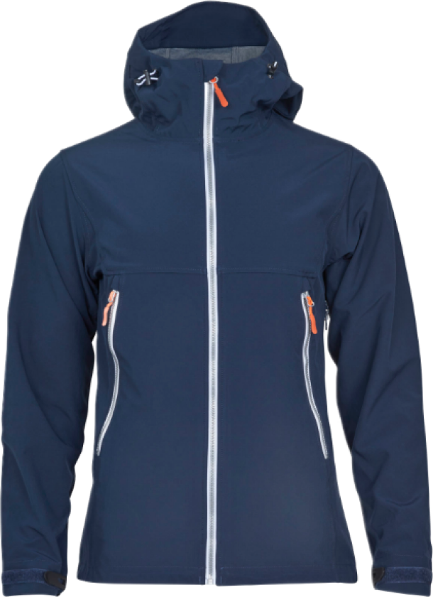 Active Soft Shell Jakke – Vannavstøtende, Komfortabel (708505XXL, Marine, 1 stykke, størrelse-2XL)
