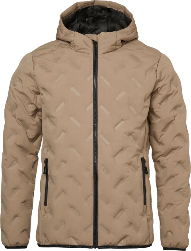 Irvine Quilted Jakke – Lettvekts, Vannavstøtende(1001608, Beige, Herre, 1 stykke, størrelse-3XL)