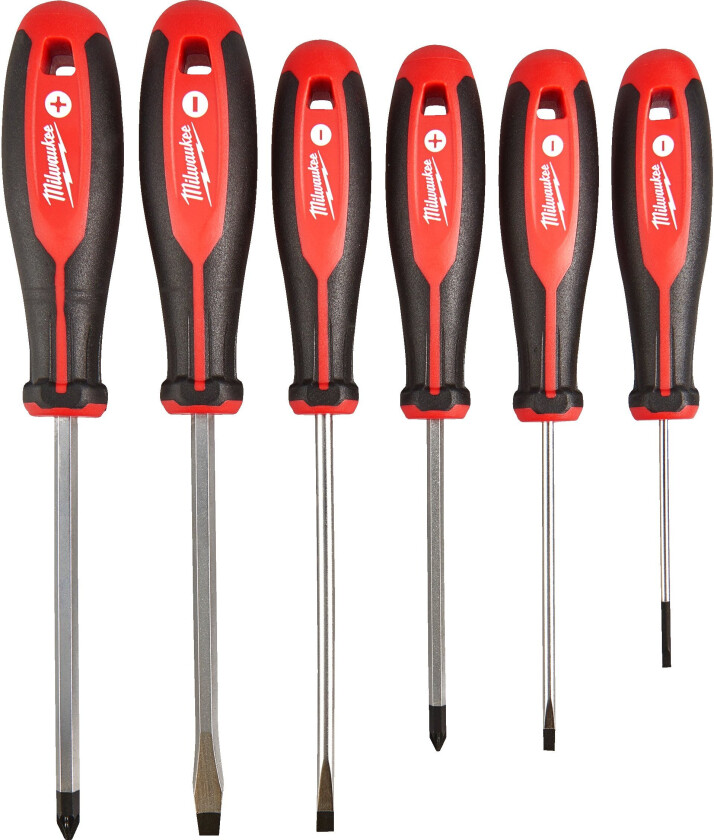 skrutrekker set 1 6p