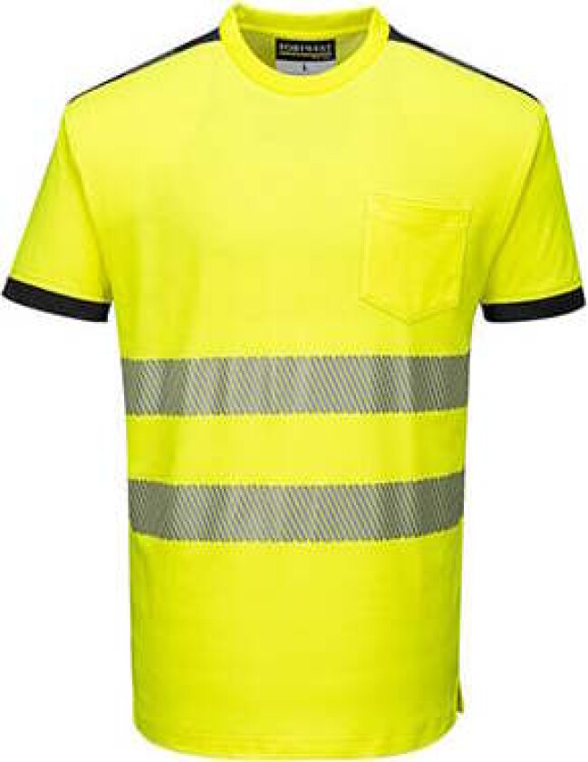 Portwest hi-vis t-skjorte pw3-4xl
