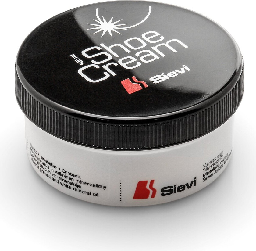 Skokrem 125 ml silikonfri, giftfri sievi sko krem 125ml