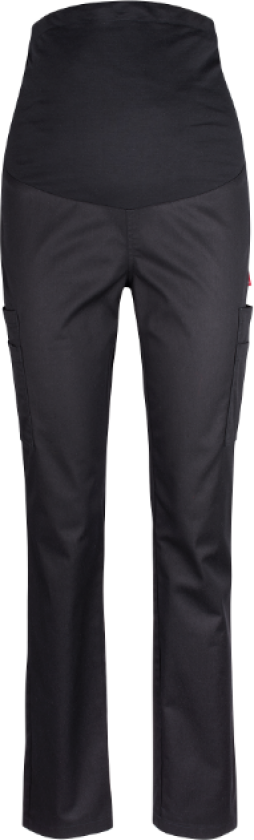 Nea Trousers – Komfortabel Maternity Pants(1000432, Svart, Dame, 1 stykke, størrelse-XXS)