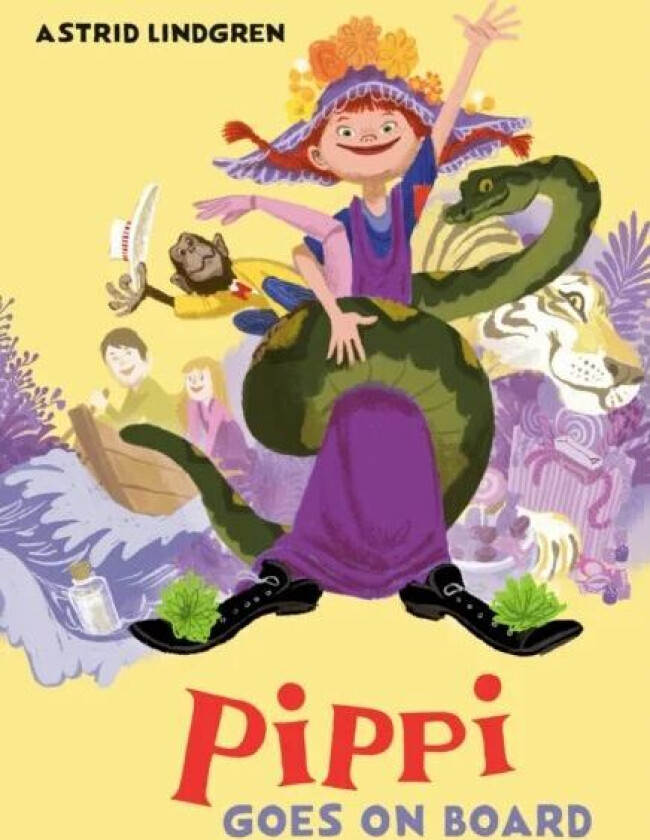 Pippi Goes on Board av Astrid Lindgren