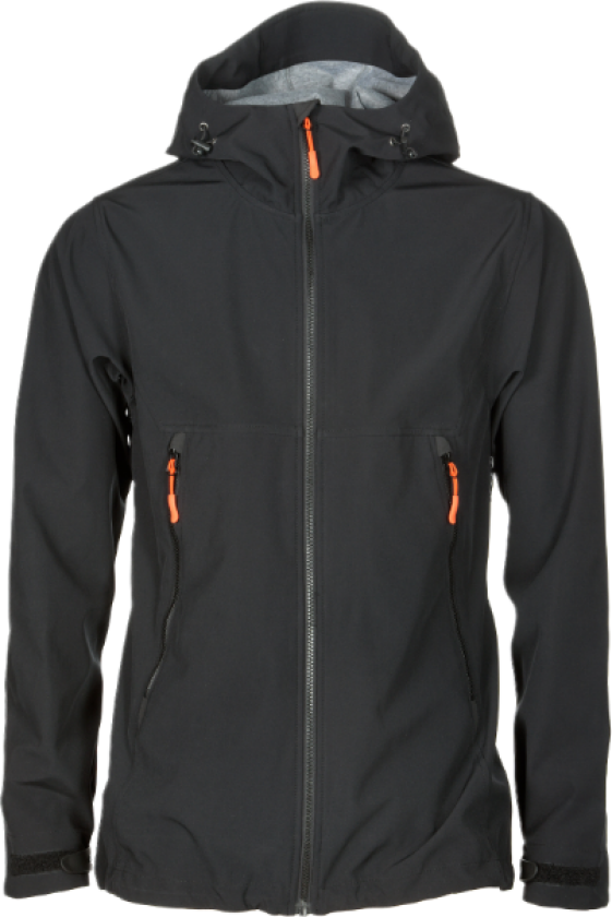 Active Soft Shell Jakke – Vannavstøtende, Komfortabel (708504XXL, Svart, 1 stykke, størrelse-2XL)