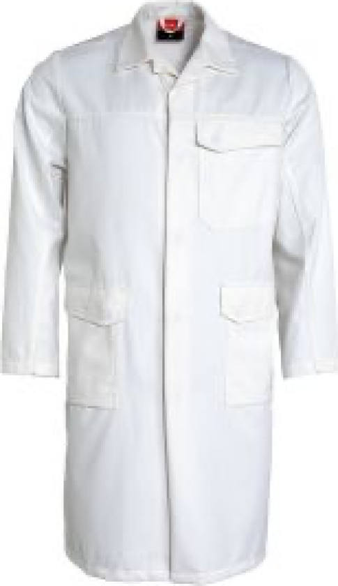 Flammehemmende Laboratoriefrakk – Høy Beskyttelse (593581-XXXL, Hvit, 1 Stykk, størrelse-XXXL)