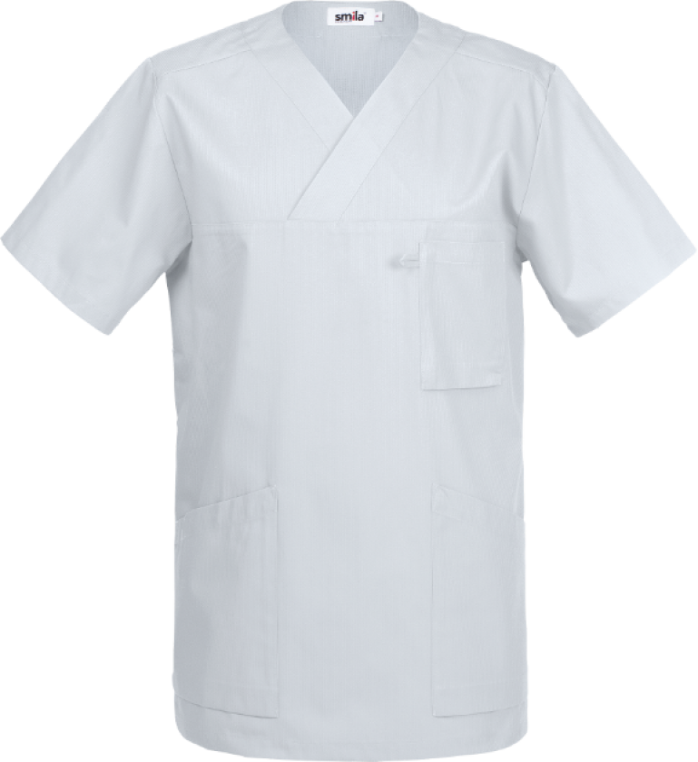 Astor Tunika – Komfortabel Passform(1000410, Hvit, Unisex, 1 stykke, størrelse-XXL)