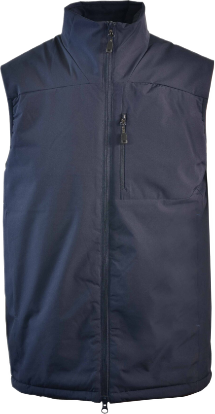 Exclusive Business Vest – Lett Vattert Design (710905M, Marine, 1 stykke, størrelse-M)