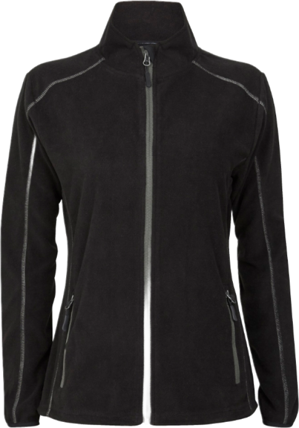 Lady Ultrafleece Jakke – Fasongsydd, Komfortabel (402204L, Svart, 1 stykke, størrelse-L)