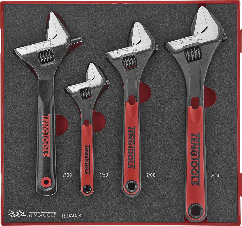 Bilde av Skiftenøkkelsett tedadj4