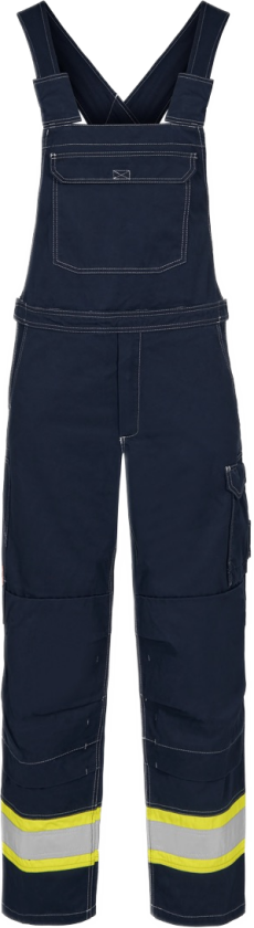 Selebukse – Flammehemmende, Smeltet Metallbeskyttelse (57428894-C148, Gul/marineblå, 1 Stykk, størrelse-C148)