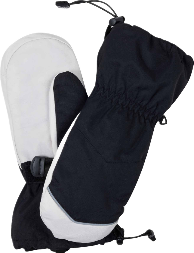 Ski Mittens – Eksklusive, varme skivotter (685004LXL, Svart, 1 stykke, størrelse-L/XL)