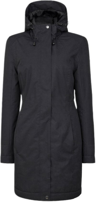 Lady Sport Parka – Vindtett, vanntett (716204L, Svart, 1 stykke, størrelse-L)