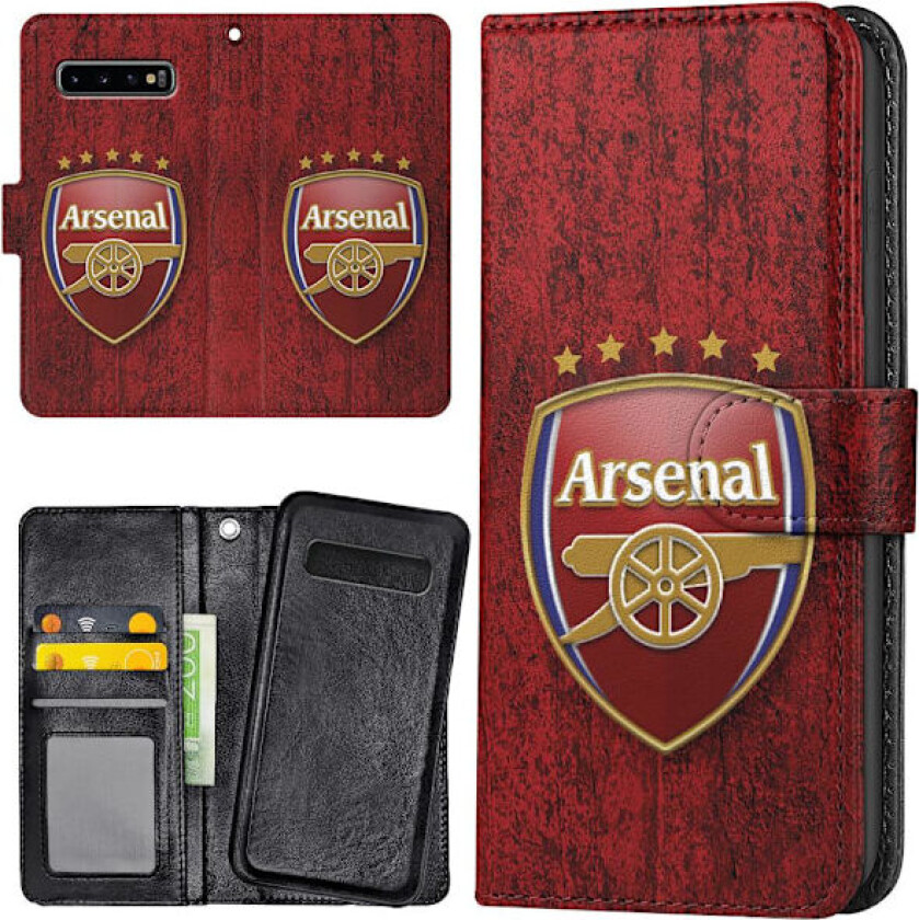 Samsung Galaxy S10 - Lommebok Deksel Arsenal