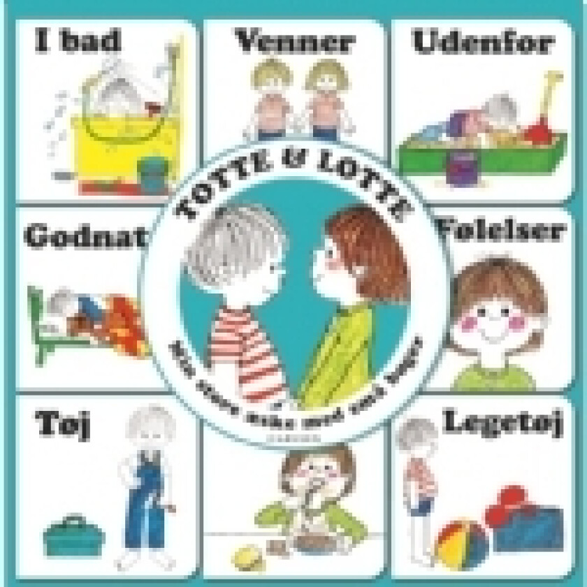 Totte & Lotte: Min store æske med små bøger | Gunilla Wolde | Språk: Dansk