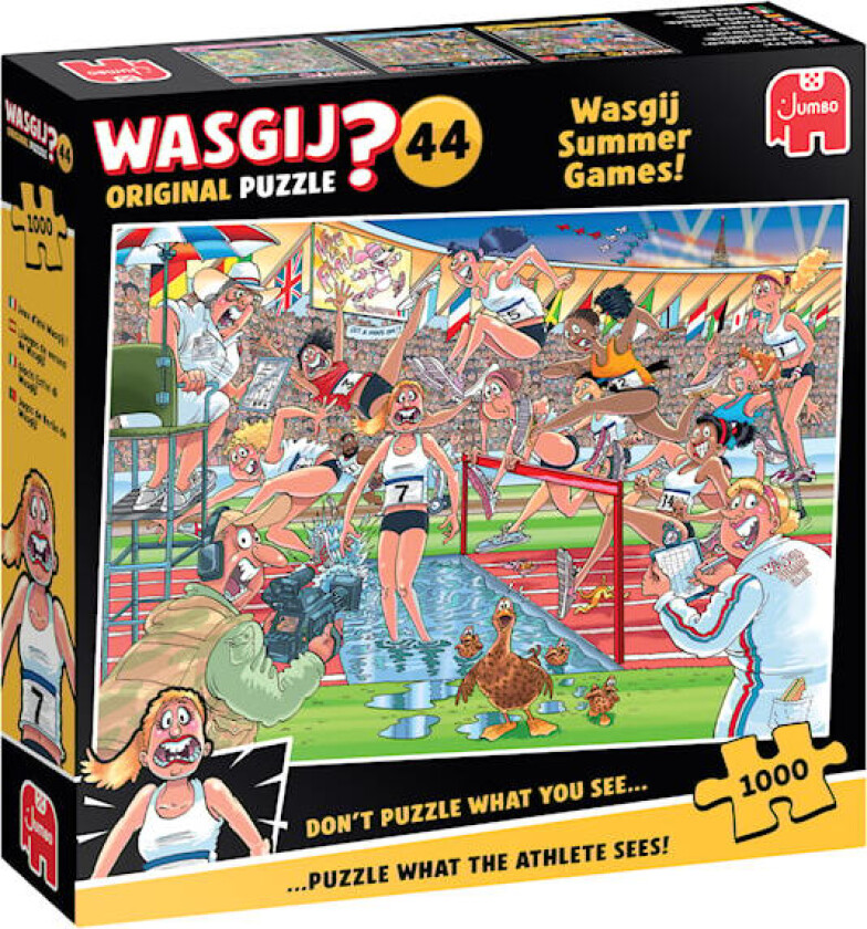 Wasgij Destiny 44 Sommerspill! Puslespill 1000 brikker