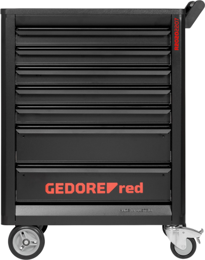 Red Line, R20202207, Verktøyvogn Gedmaster 7 skuffer, 1 stk., SGD-3301677