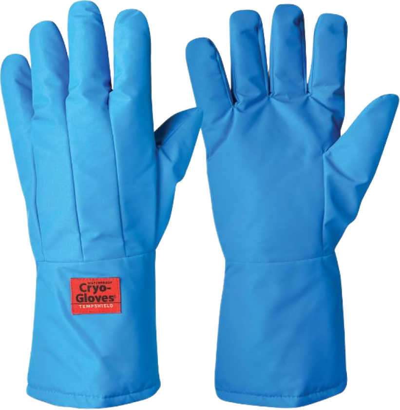 Vanntette Kryohansker – Optimal Beskyttelse (118.MAWP-XL, Blå, 1 Par, størrelse-XL)